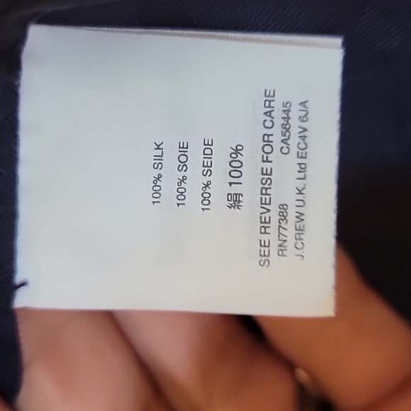 Navy Sleeveless Ruffle Top - Picture 5 of 5